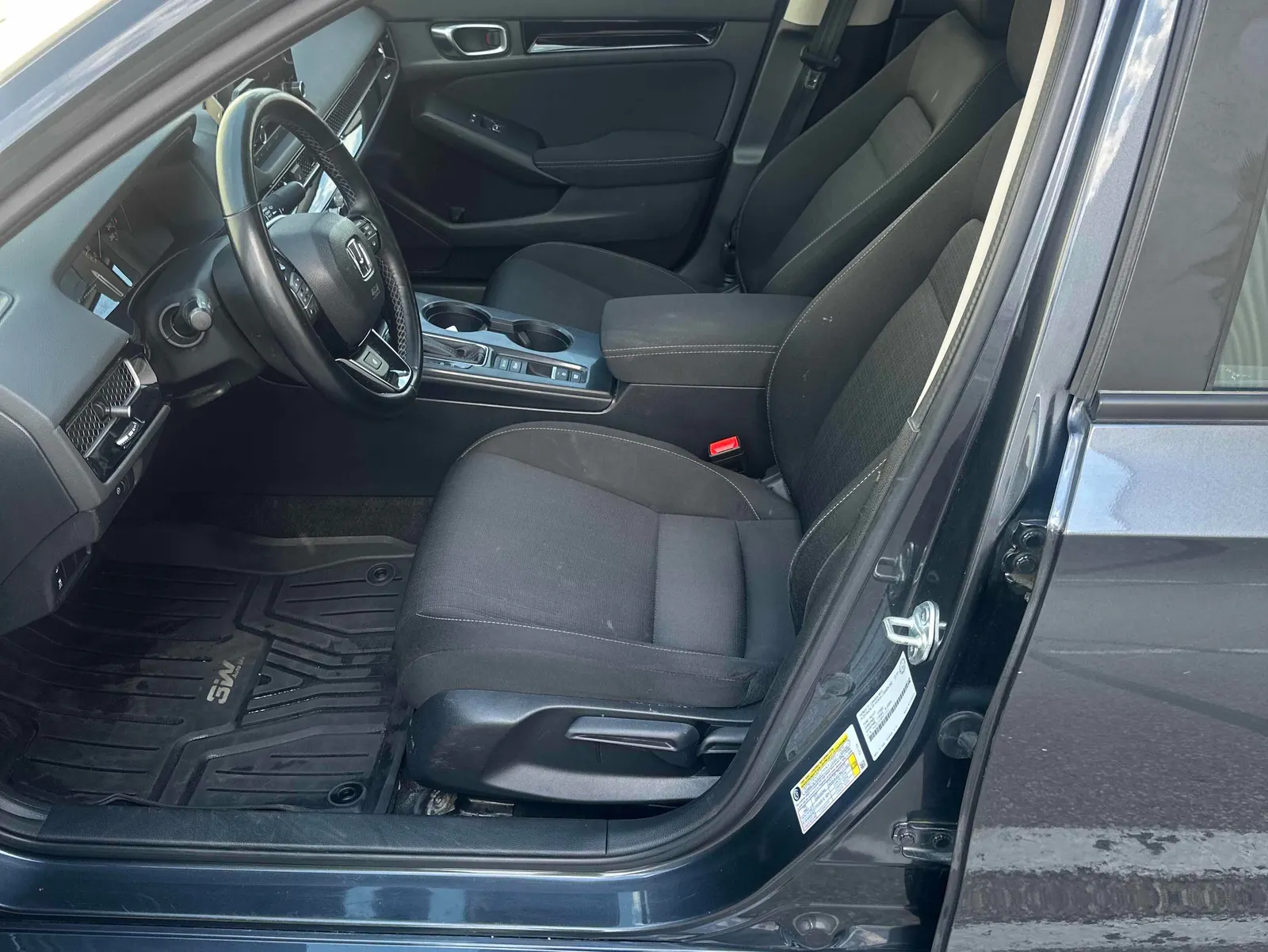 Interior driver side