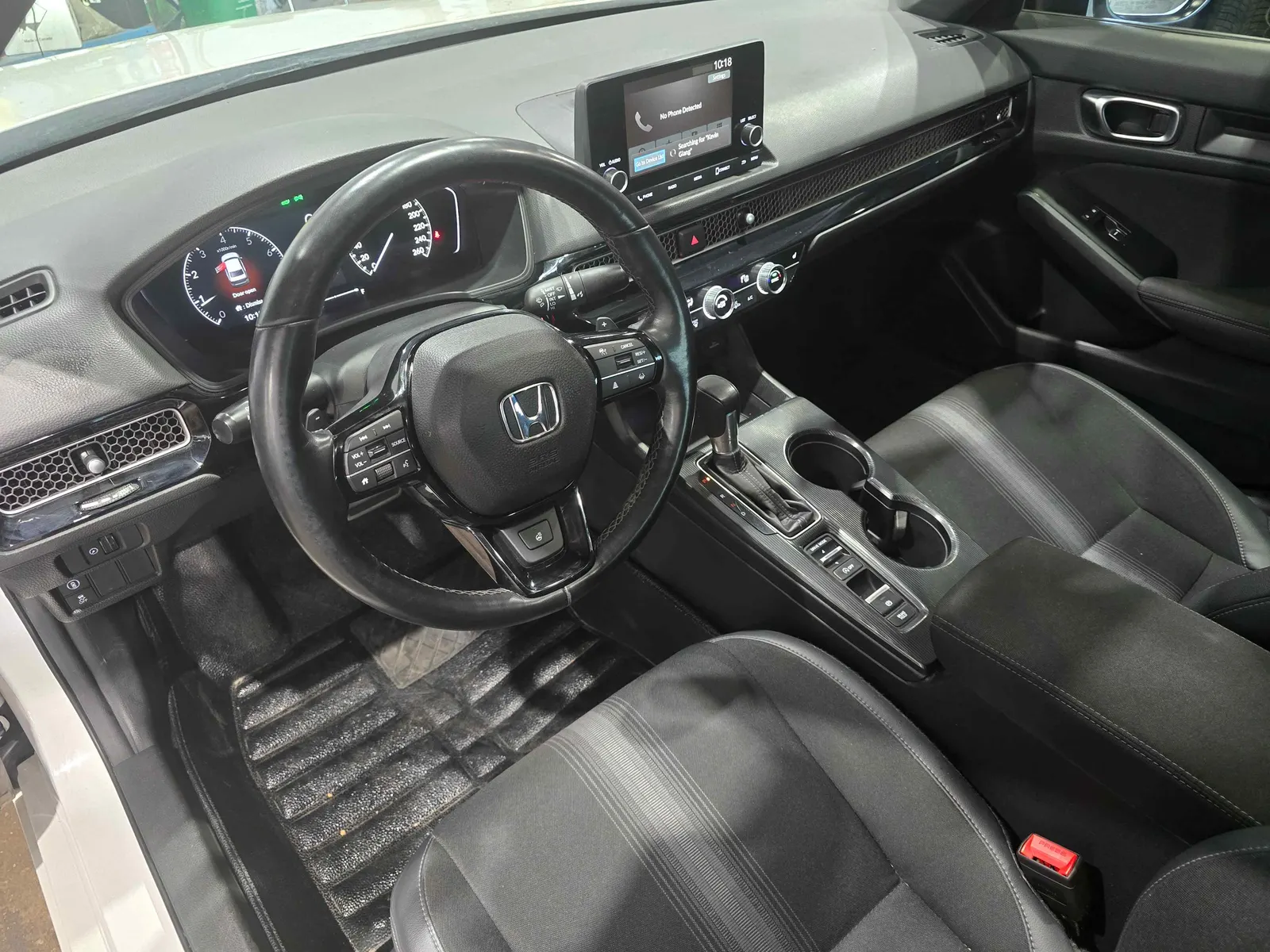 Interior driver side
