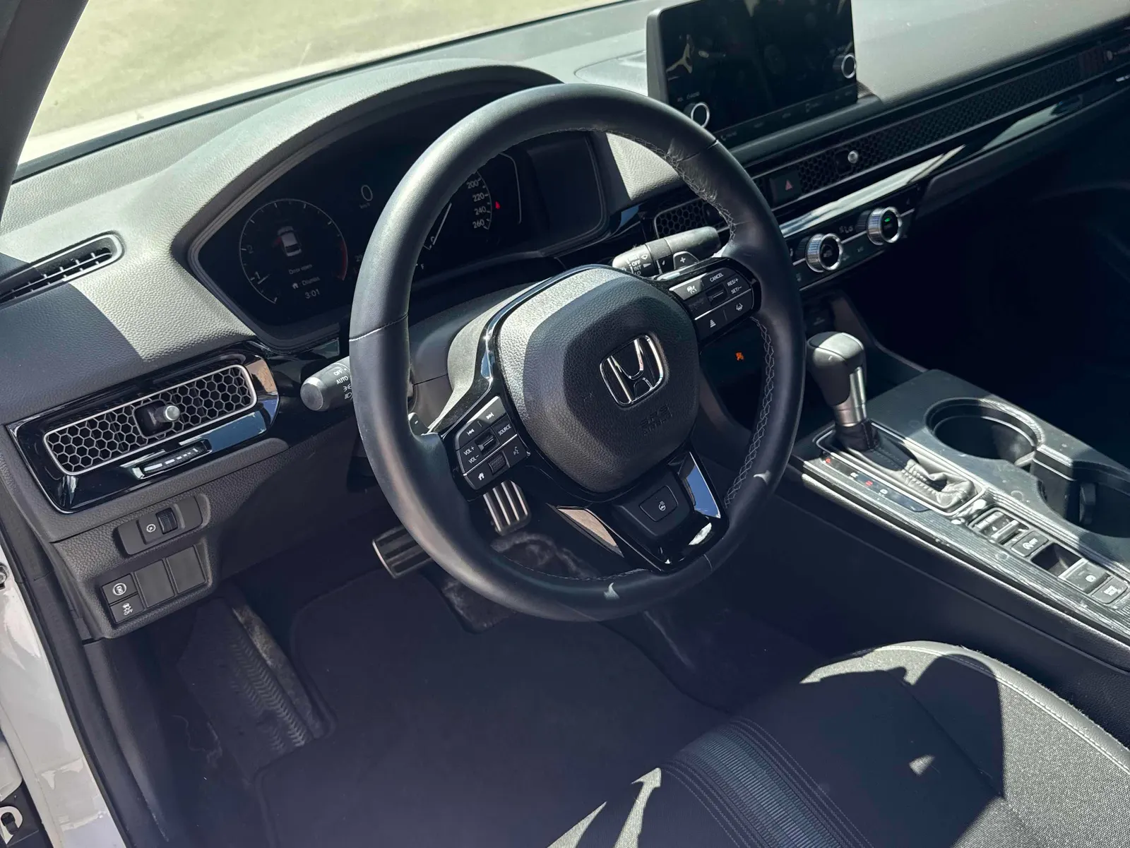 Interior driver side