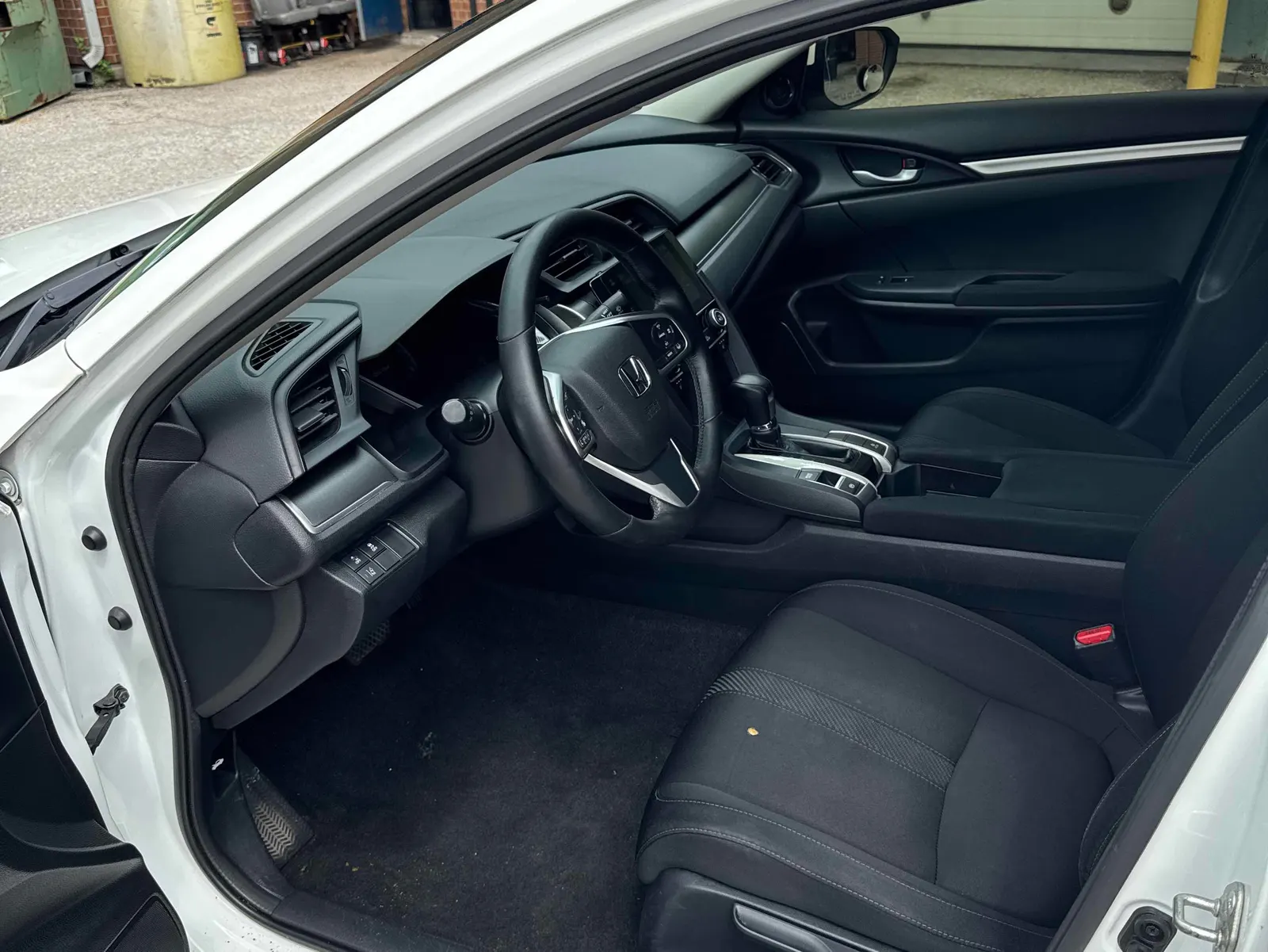 Interior driver side