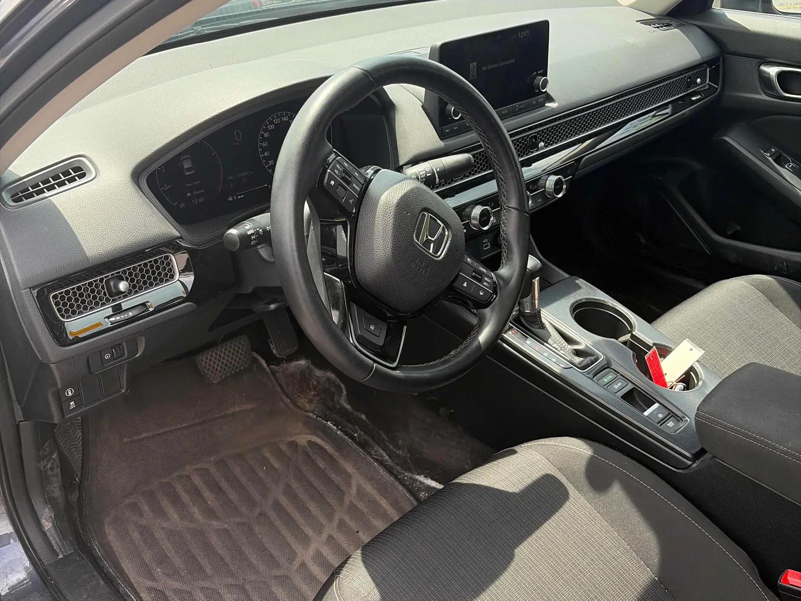 Interior driver side