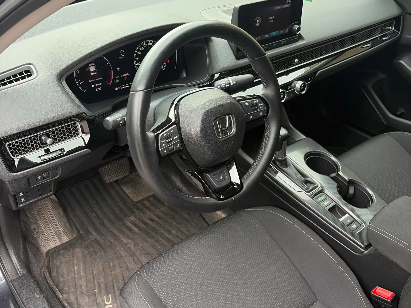 Interior driver side