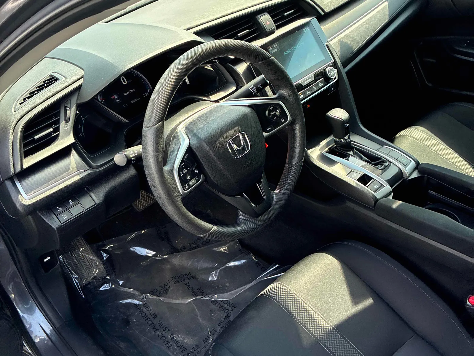 Interior driver side