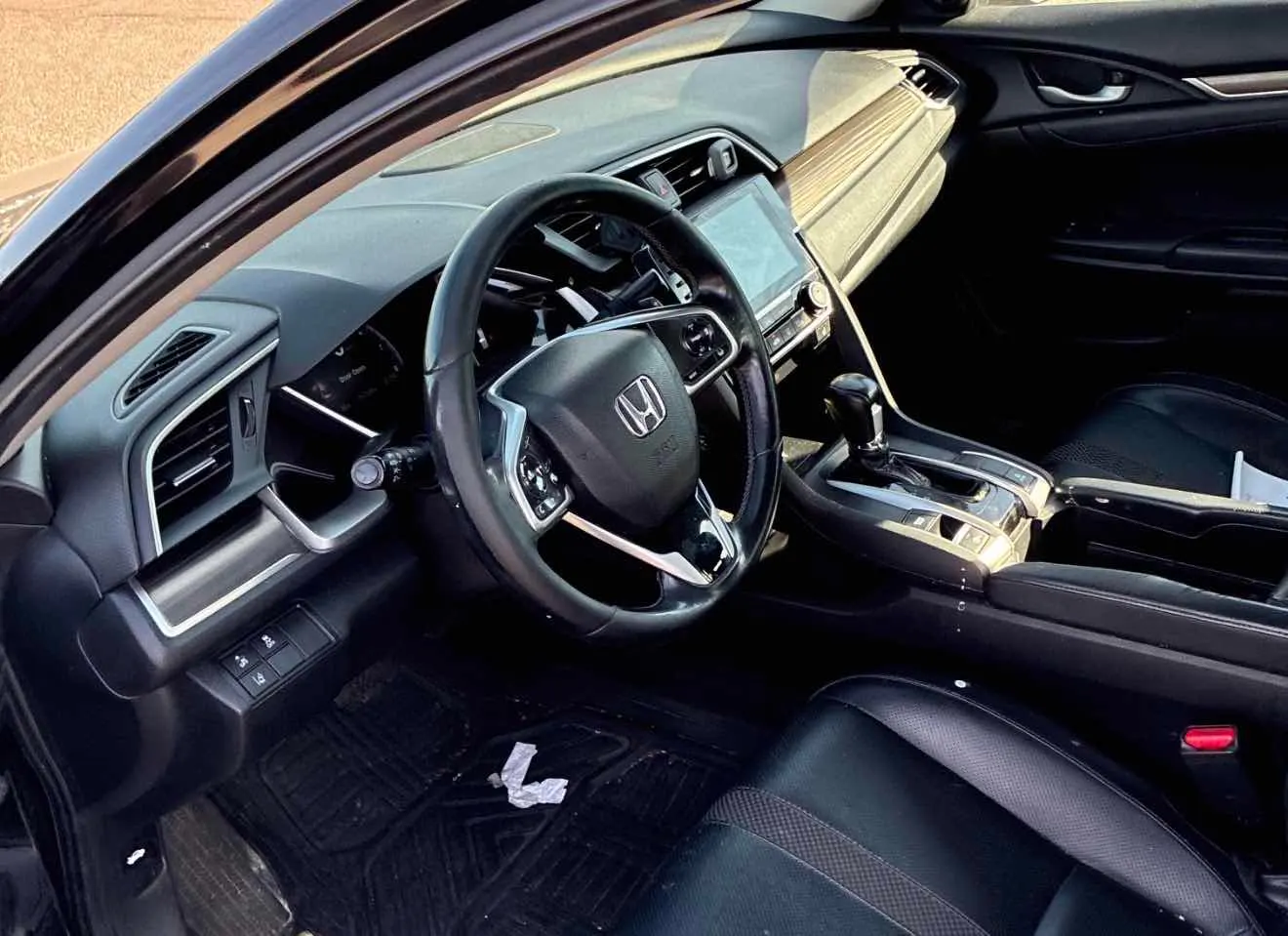 Interior driver side
