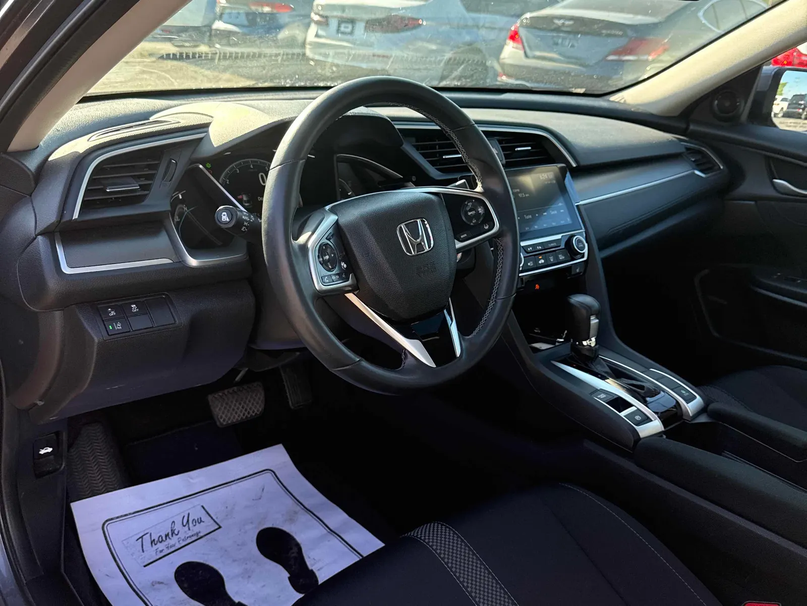 Interior driver side