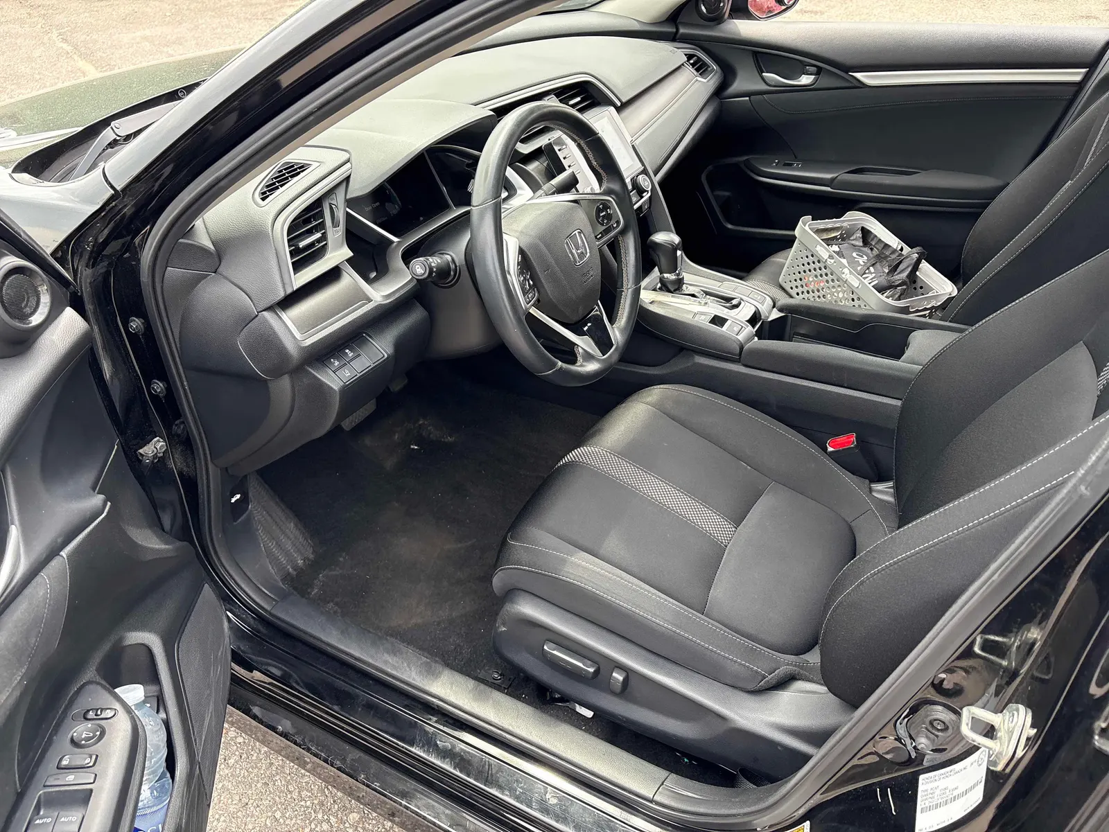 Interior driver side