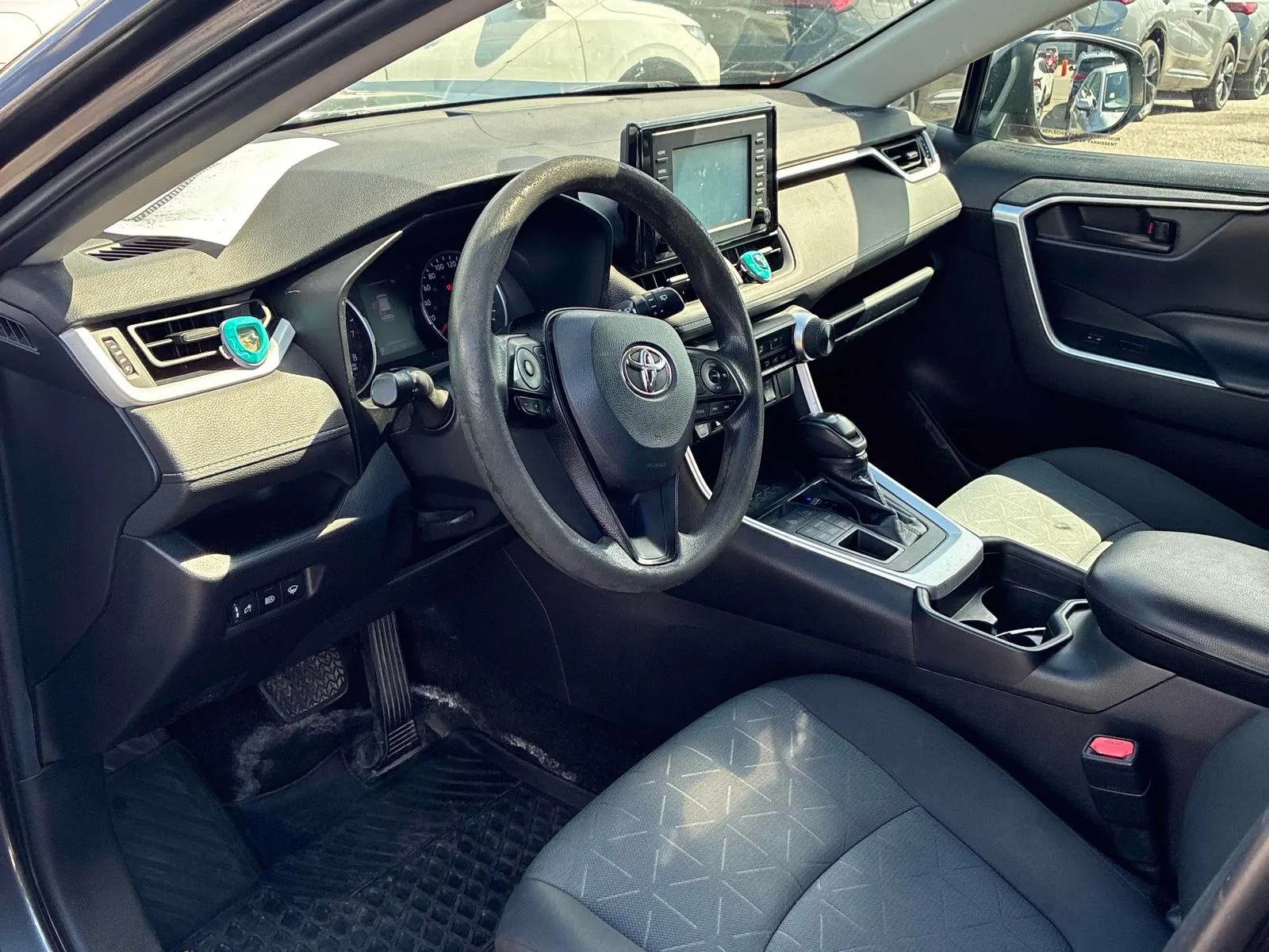 Interior driver side