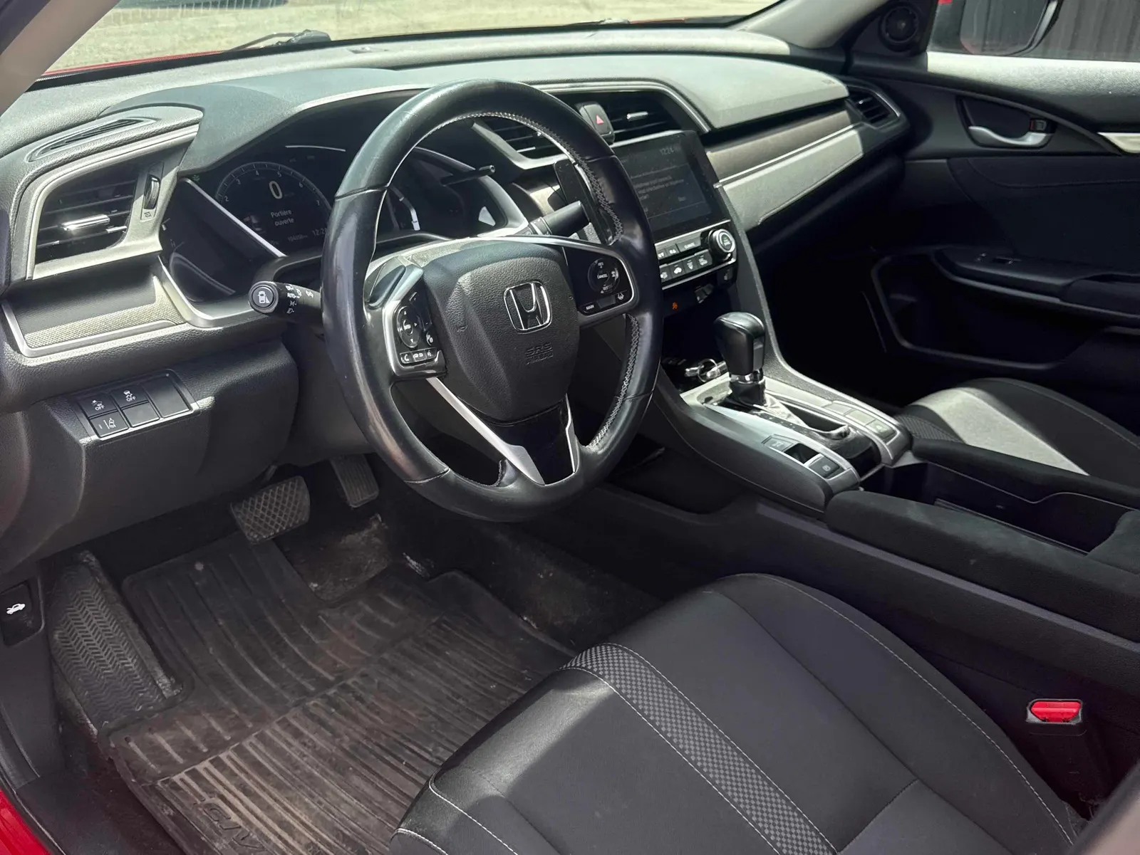 Interior driver side
