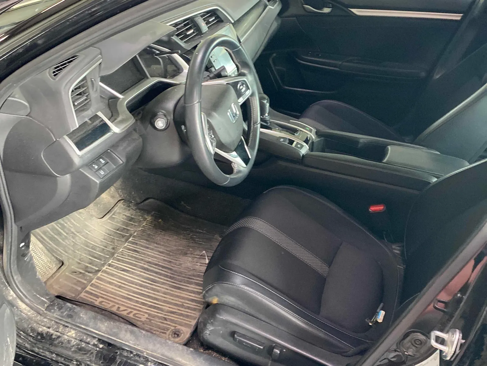 Interior driver side