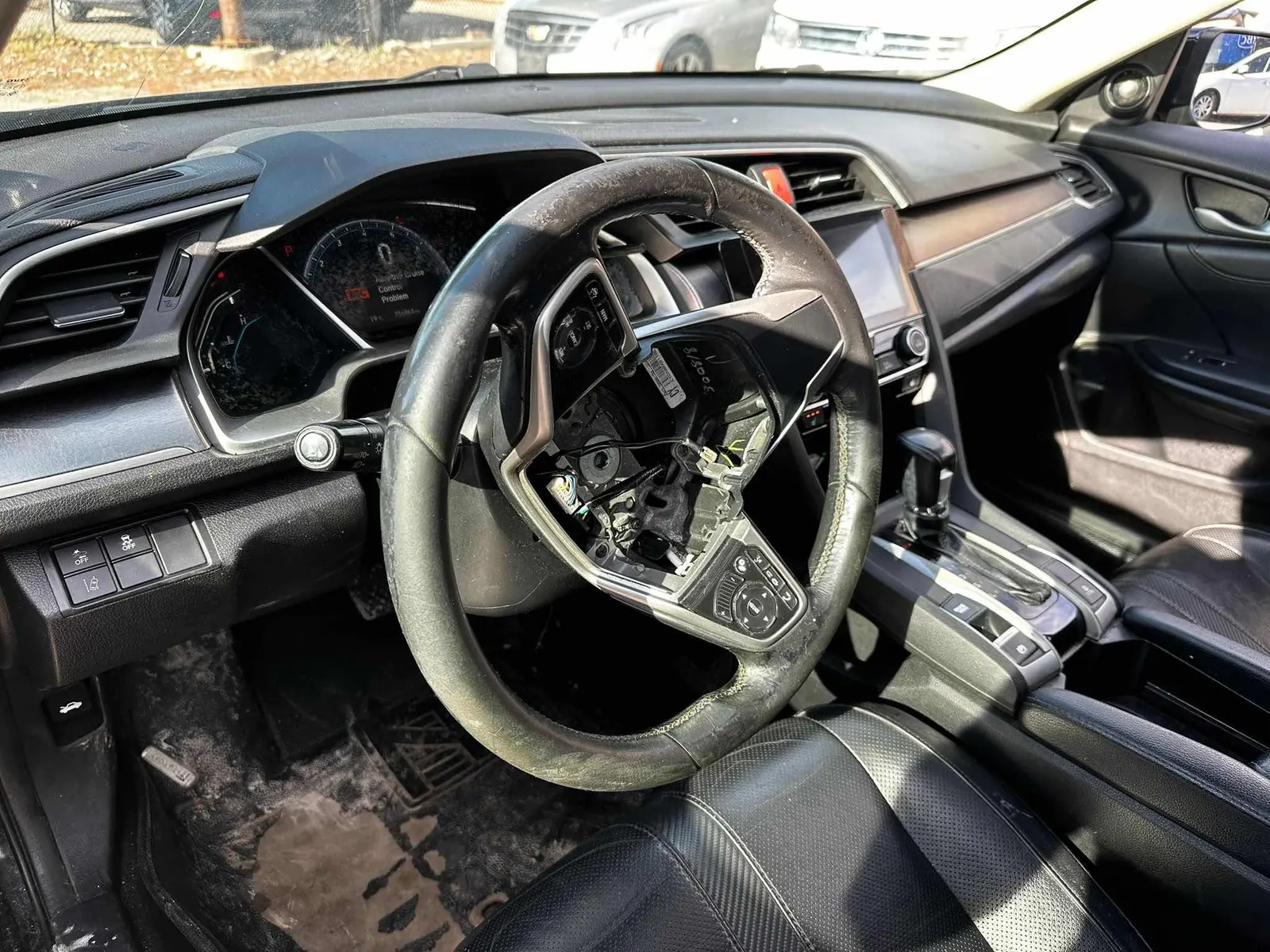 Interior driver side