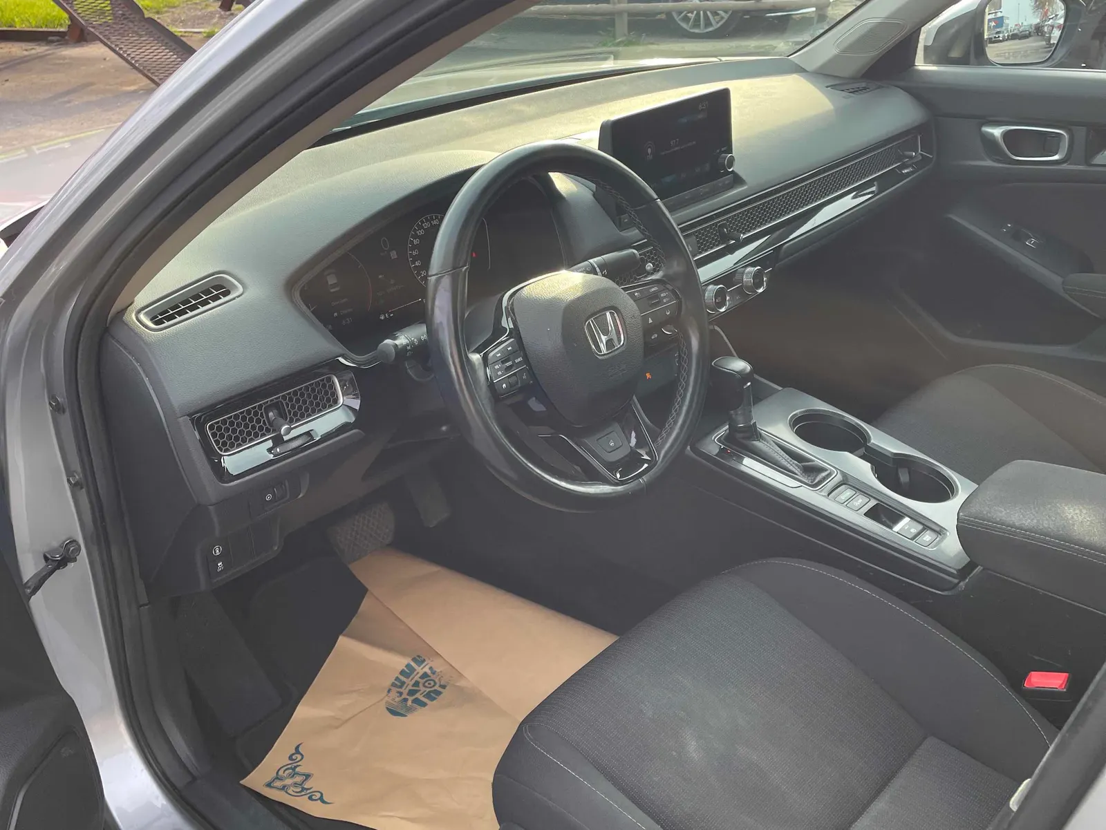 Interior driver side