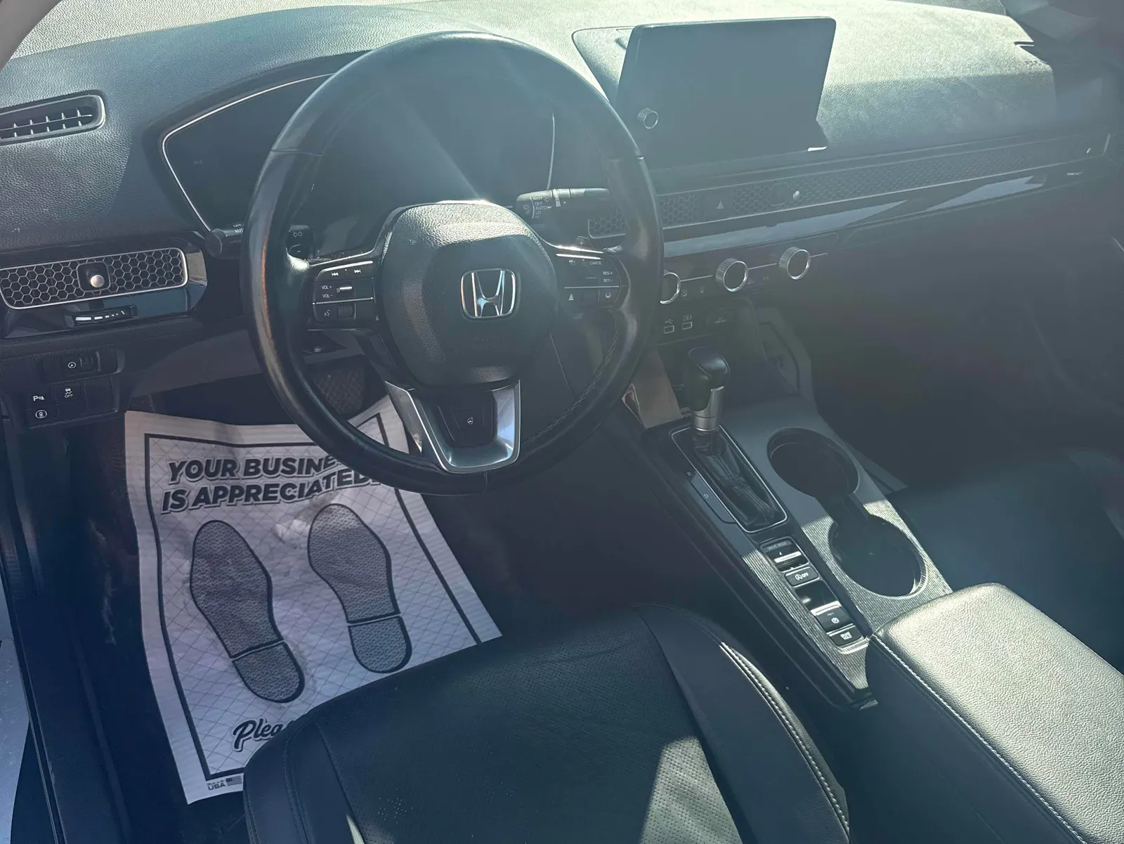 Interior driver side